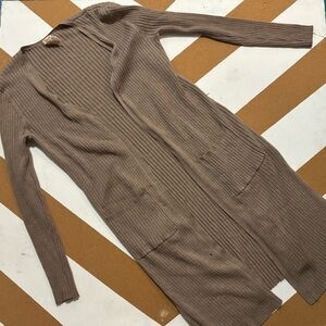 Tan Shall Cardigan